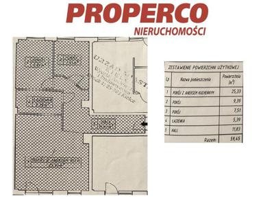 Mieszkanie, 2 pok., 59 m2, Witosa, Piaski