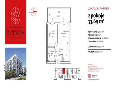 3-pokojowe mieszkanie 60m2 + balkon Bezpośrednio