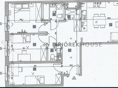 4-pokojowe mieszkanie ul. Bokserska Mokotów