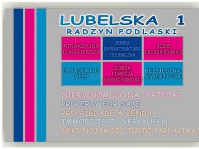 Działka usługowa Radzyń Podlaski