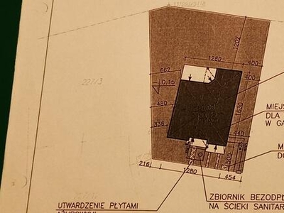 Dzialka wraz z projektem domu