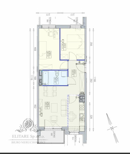 Mieszkanie 3 pok.55,86m2/ dwustronne/ Krzyki Partynice Wrocław