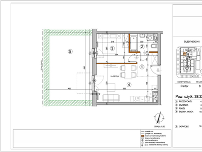 2pok*38,32m2*ogródek*2Q25