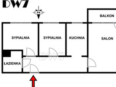 3 pokoje,oddzielna kuchnia,balkon, widok na Tatry