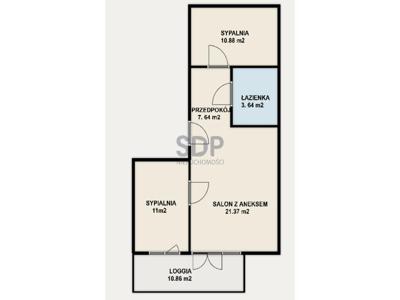 Mieszkanie na sprzedaż 54,53 m², piętro 4, oferta nr 32519