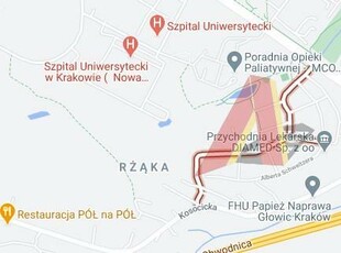 Działka budowlana Kraków Podgórze, Prokocim, Rydygiera