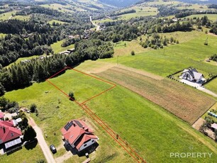 Działka budowlana Podkamienne gm. Nawojowa