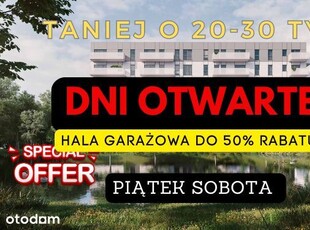 Nowe 2 pokoje | Apartament 42 m2 | dni OTWARTE