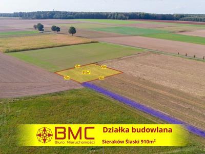 Działka budowlana Sieraków Śląski, ul. Osiedlowa