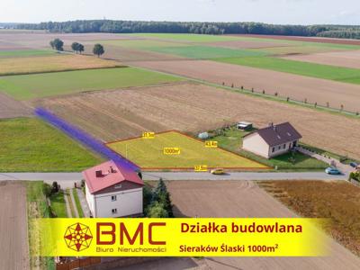 Działka budowlana Sieraków Śląski, ul. Osiedlowa