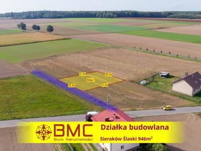 Działka budowlana Sieraków Śląski, ul. Osiedlowa