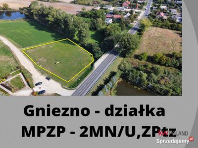 Działka MPZP Gniezno usługowo-mieszkaniowa