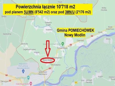 Działka usługowa Nowy Modlin