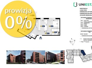 3 Pokoje | Balkon | Zakończone prace | 0% bez PCC