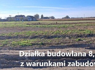 Działka Budowlana z Warunkami Zabudowy | Pod Łańcutem | 8,8 a