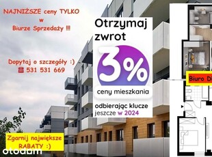 Dworcowa,62m2,4 pokoje,od zaraz