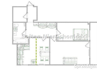 Mieszkanie 62.5m2 3 pok Warszawa Grochowska