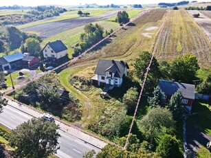 Nieruchomość przy trasie Wolbrom - Miechów