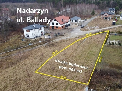 Działka inna Nadarzyn, ul. Ballady