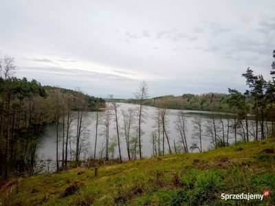 Mazury! Stare Juchy działki okolicach jeziora lasu.