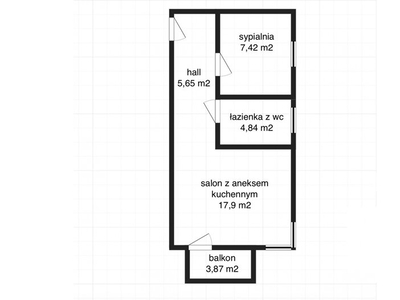 Mieszkanie na sprzedaż 35,80 m², piętro 2, oferta nr 4062/BNK/MS-238308