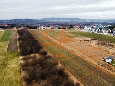 Piękna działka Domaszowice ul Jeżynowa 1,7 km od Kielc