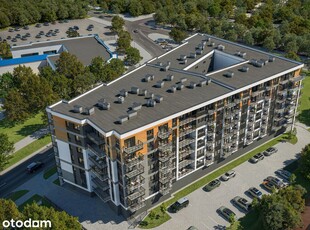 Wykończone 3-pokojowe mieszkanie 56m2+ogródek 70m2