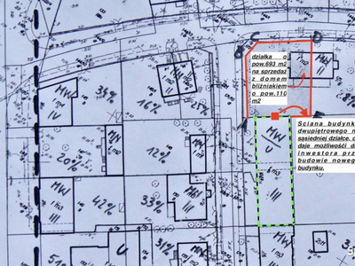 Bezp. działka dla inwestora Nowe Włochy 693 m3 25x27 m