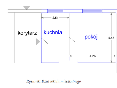 Mieszkanie - kawalerka