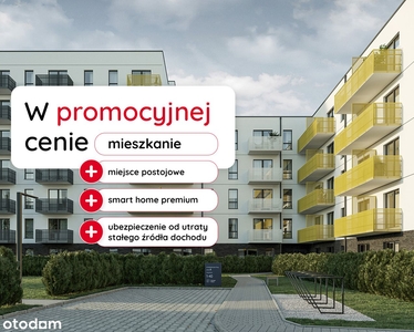 3-pokojowe mieszkanie 53m2 + balkon Bezpośrednio