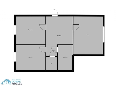 M-3 Bartodzieje 43 m² do własnej aranżacji