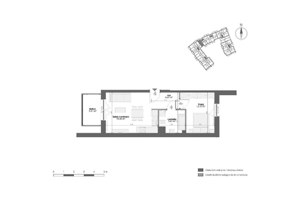 Nowe | Nowohucka | 2 Pok. | 46m2 | Eng