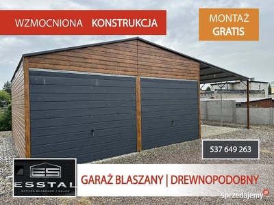 013 Garaż Blaszany 8x5m, Blaszak , Garaże Blaszane , Wiata , Hala - ESSTAL