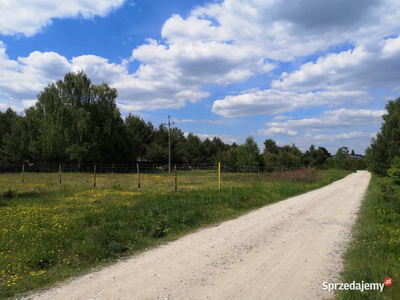 Działka budowlana 45 min od Warszawy 1000m2 (autostr/pociąg)