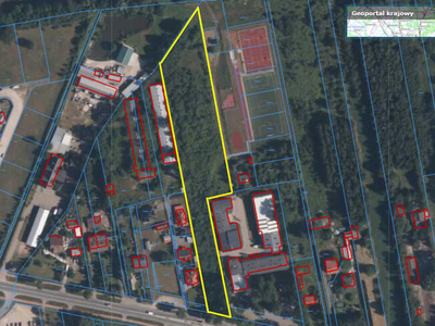 Działki budowlane w Iganiach po 800 m2