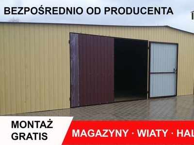 Garaż Blaszany 15x6 - Wiata - Magazyn Blaszany - Romstal