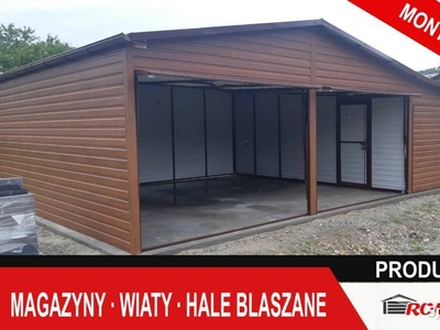 Garaż Blaszany WIELOSTANOWISKOWY 9x6 - Wiata - Romstal