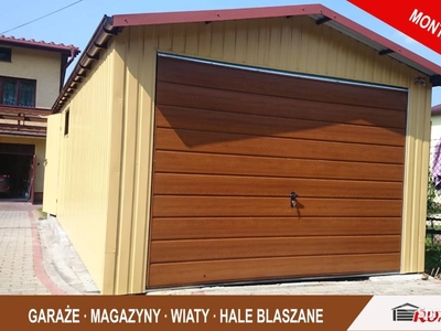 Mały Garaż Blaszany 4x6 - Blaszak - Garaże - Romstal