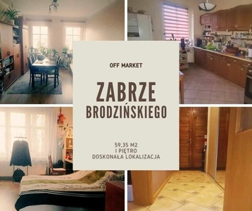 Mieszkanie Zabrze Brodzińskiego 59,35