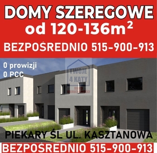 Nowy dom Piekary Śląskie, ul. Kasztanowa