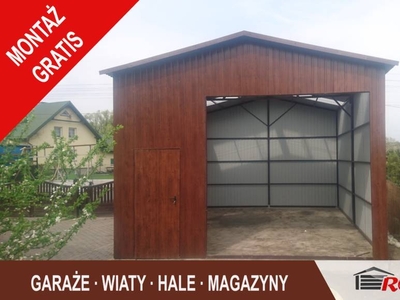 Wysoki Garaż Drewnopodobny 5x7 - Magazyn , Hala - Romstal