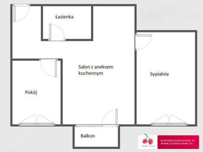 Mieszkanie na sprzedaż 3 pokoje Gdańsk Żabianka-Wejhera-Jelitkowo-Tysiąclecia, 48 m2, 5 piętro