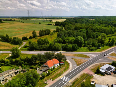 Działki usługowe, 2 x 4300 m2, koło Środy Śląskiej