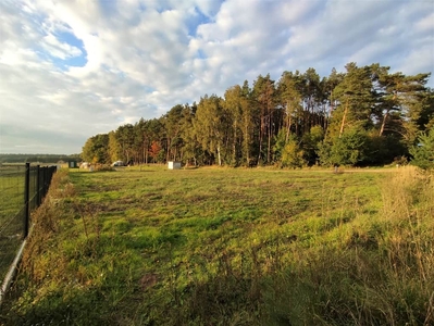 Uzbrojona działka w pobliżu Goleniowa