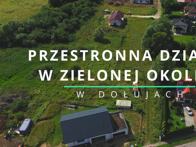 Przestronna działka w zielonej okolicy-Dołuje