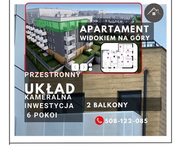 2 nieprzechodnie pok. I 1 piętro I balkon