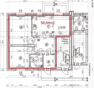 55,59m2 blisko szkoła i autobus, 2 m.parkingowe