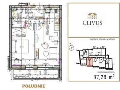 Nowoczesny 3- pokojowy apartament w Aura Sky