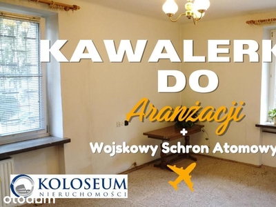 Kawalerka XXL do Aranżacji ze Schronem - Mokotów