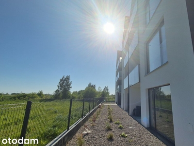 Nowy 32m Apartament z 70m ogrodem/ 10 min od morza